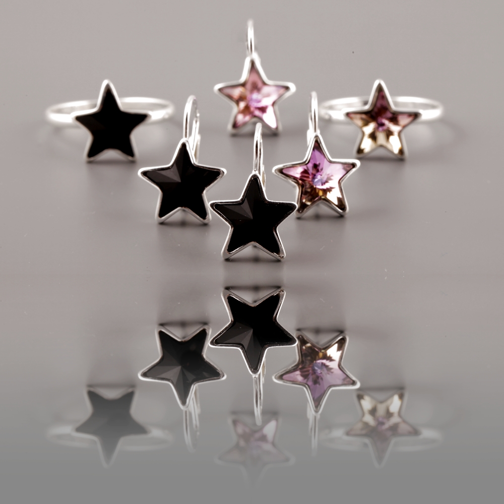 Nalepovací Hvězda Swarovski Elements 4745